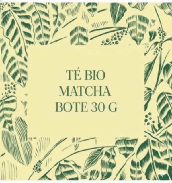 Te Bio Matcha Bote 30 G
