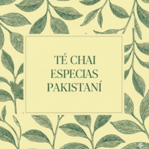 Te Chai Especias Pakistani