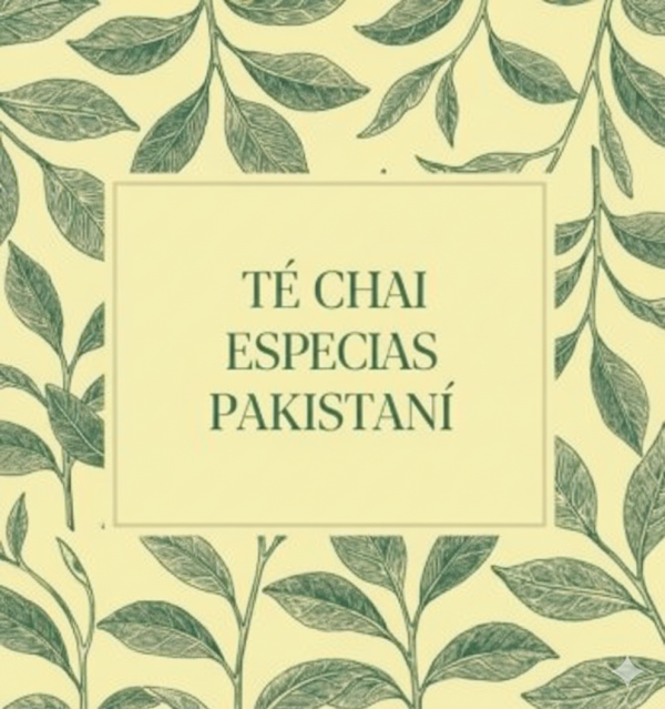 Te Chai Especias Pakistani
