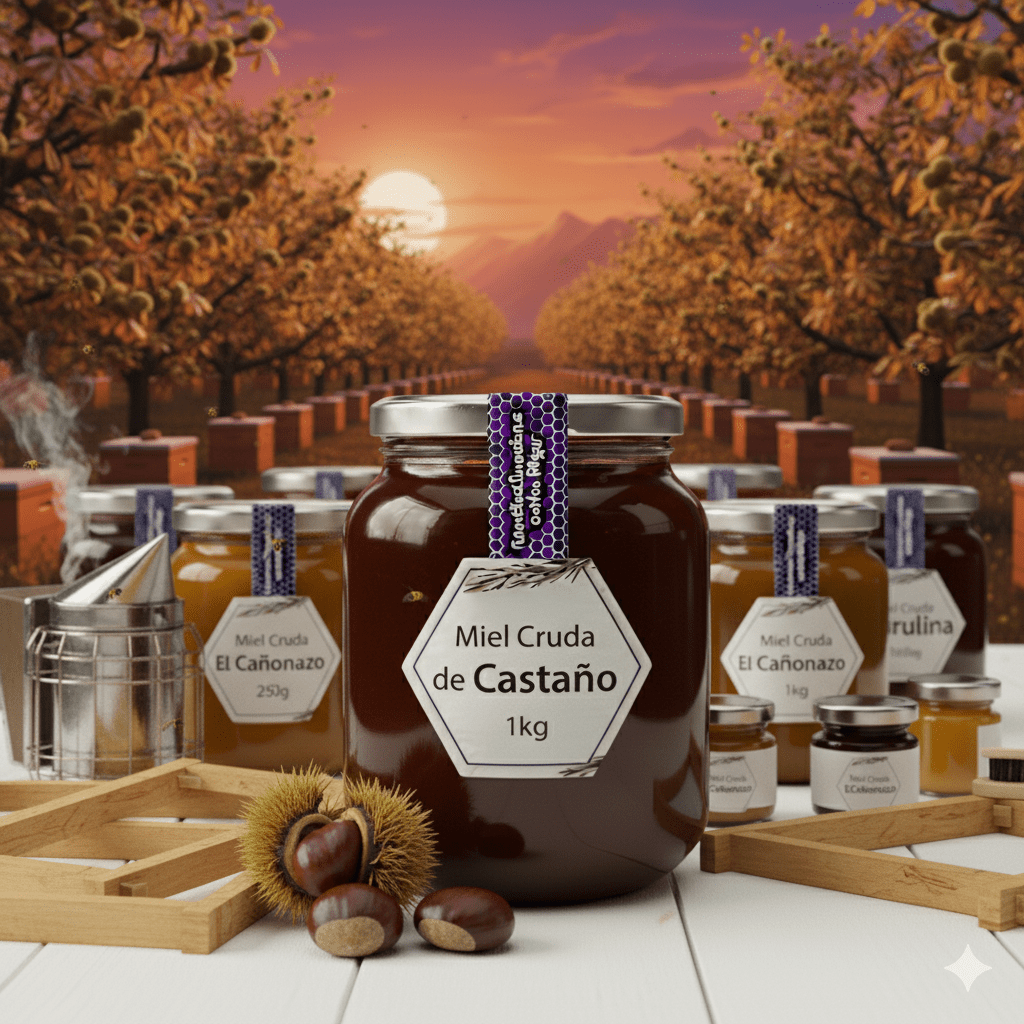 Miel Castaño La Magia del Colmenar 1 Kg 1 Miel Castaño La Magia del Colmenar 1 Kg
